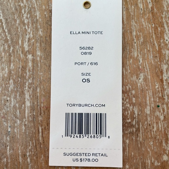 Tory Burch Ella Mini Tote - Picture 9 of 10